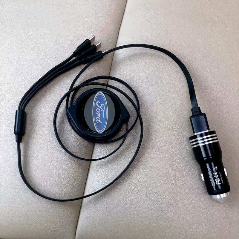 Ford USB 3 in 1 Car Charger