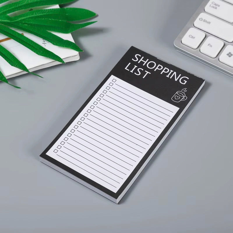 Fridge Magnet Shopping List Notepad