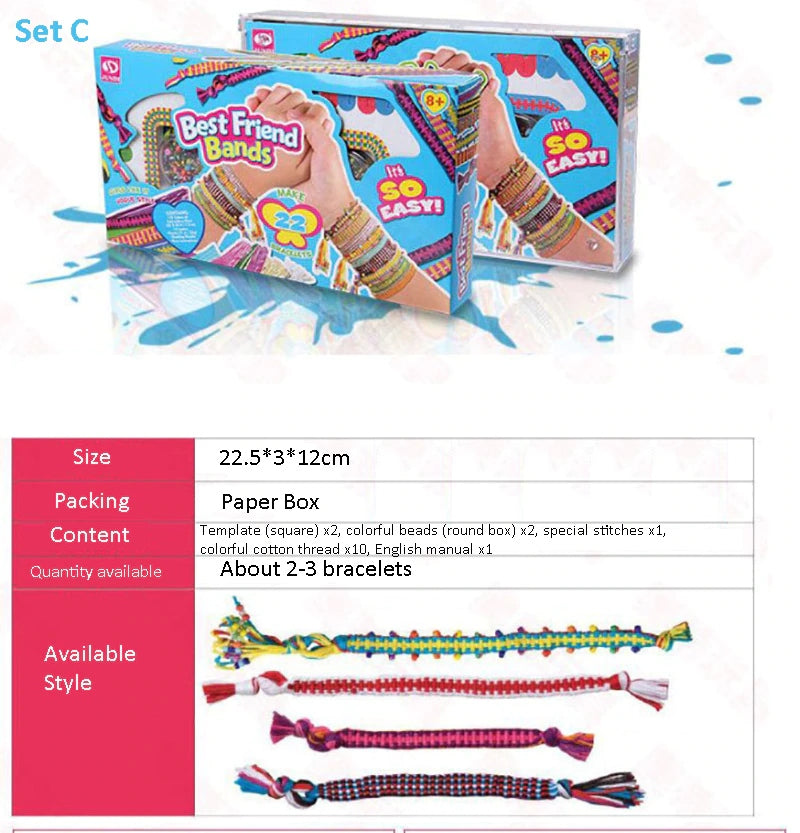 Friendship Bracelet Making Kit