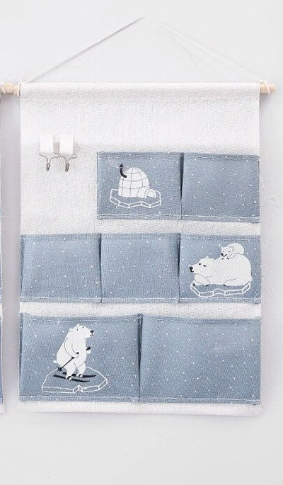 Wall Hanging Organiser with 7 Pockets
