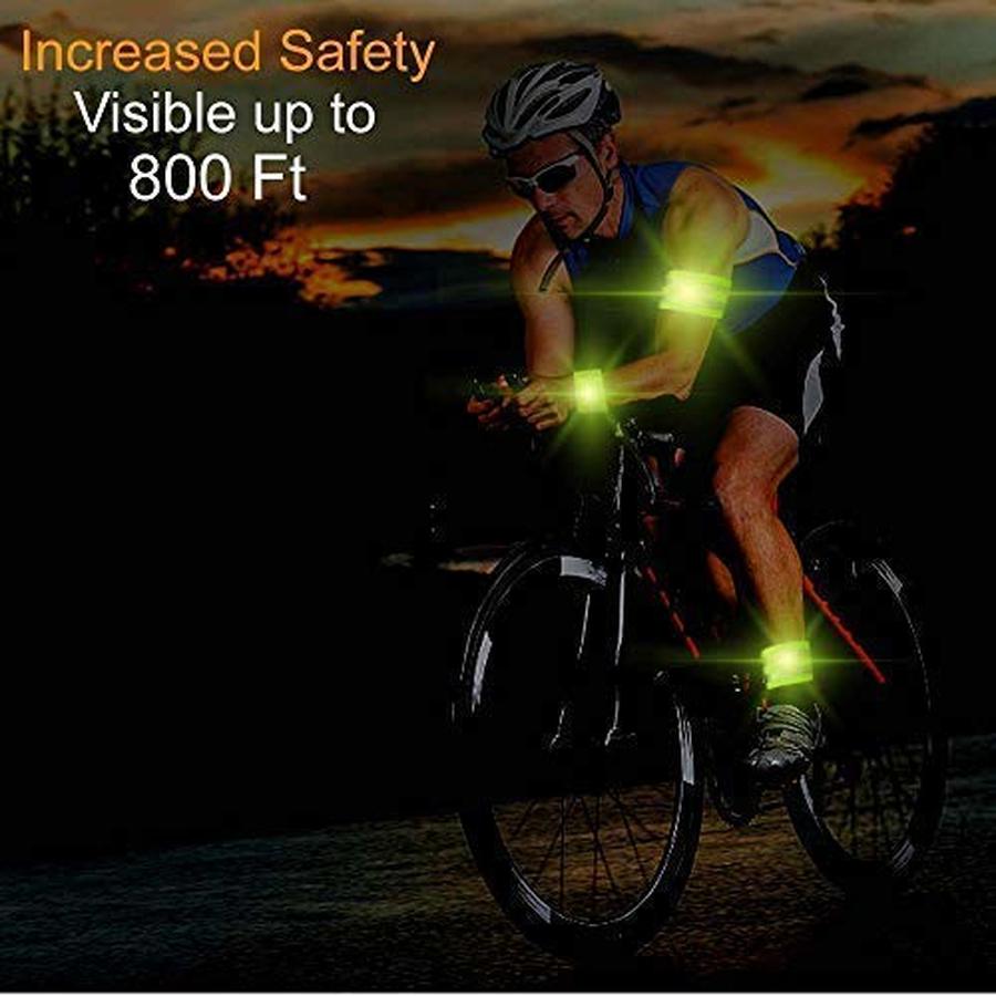 Hi Viz Double Reflective Bands - 2pk