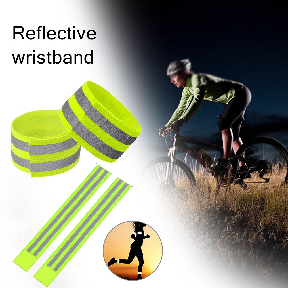 Hi Viz Double Reflective Bands - 2pk