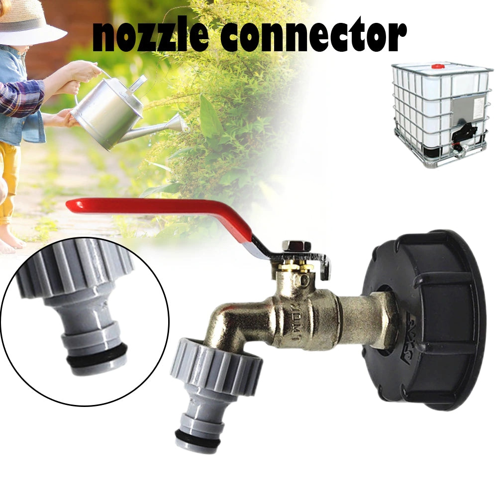 IBC Tank Tap Adapter with 1/2" Hose Fitting