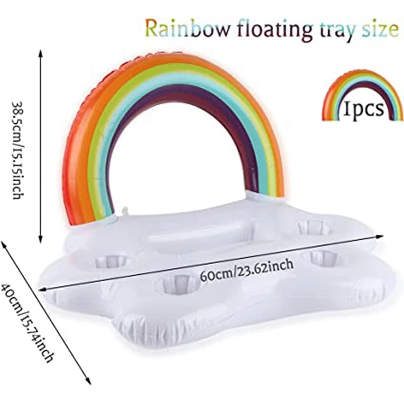 Inflatable Pool Drinks & Food Tray