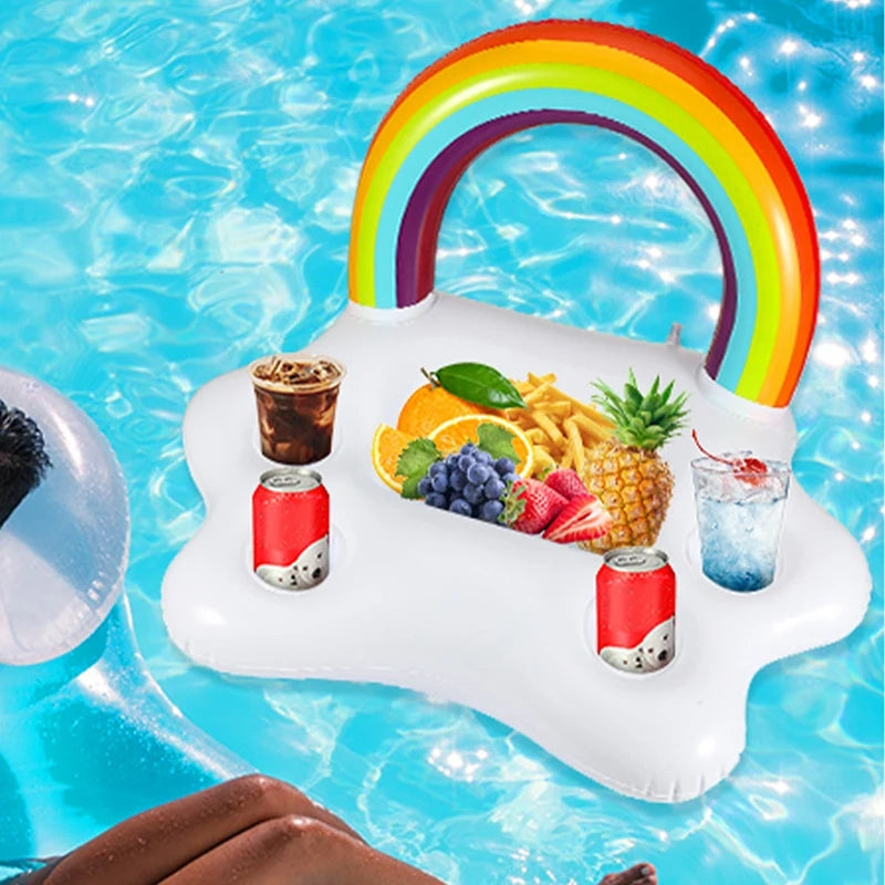 Inflatable Pool Drinks & Food Tray