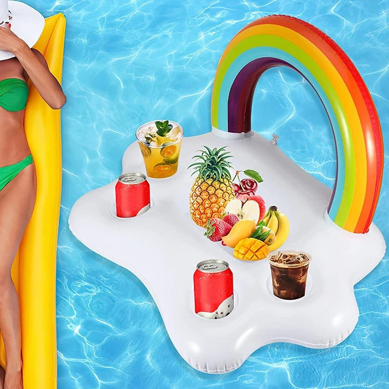 Inflatable Pool Drinks & Food Tray