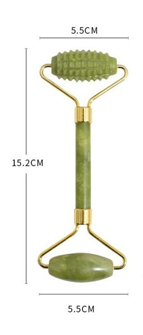 Jade Facial Roller 3pce Set