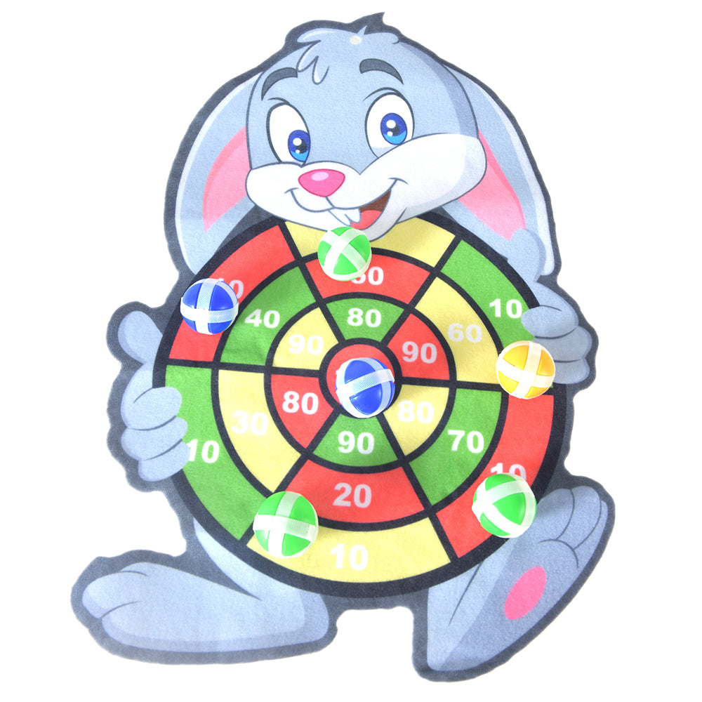 Dartboard with Sticky Balls