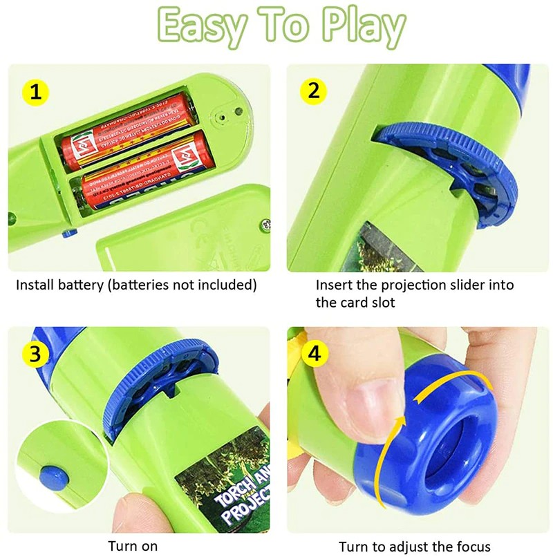 Kids Projector Flashlight