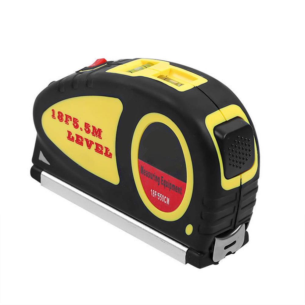 Multi Purpose Laser Level Tape Measure - 5.5m