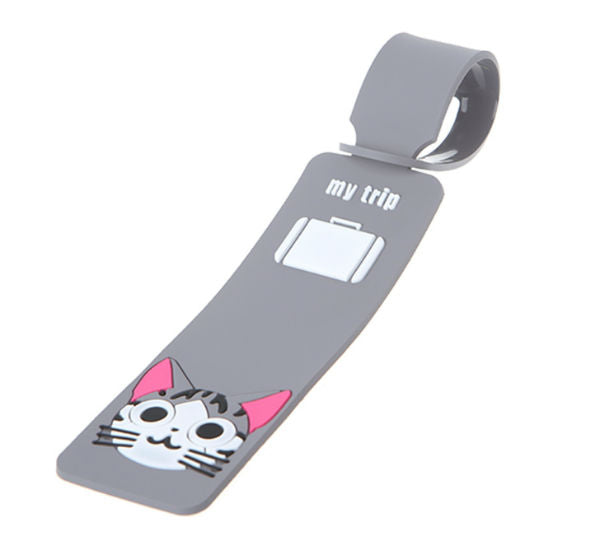 Cartoon Luggage Tags - 3pk