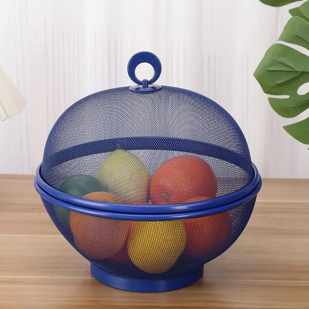 Mesh Fruit Basket with Lid