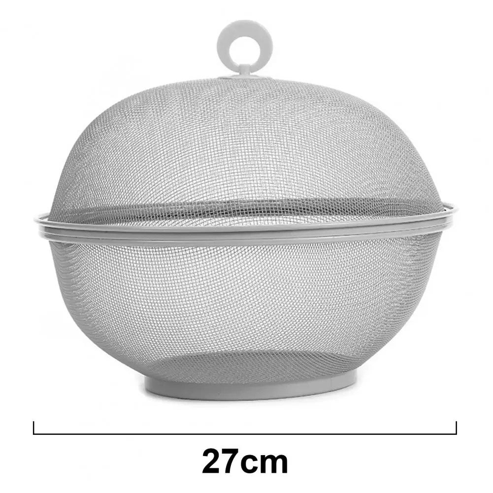 Mesh Fruit Basket with Lid