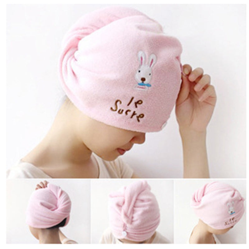 Microfibre Hair Drying Cap