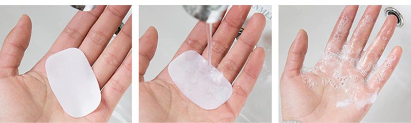 Wet Wipes Dissolvable Soap Paper & Dispenser - 2pk