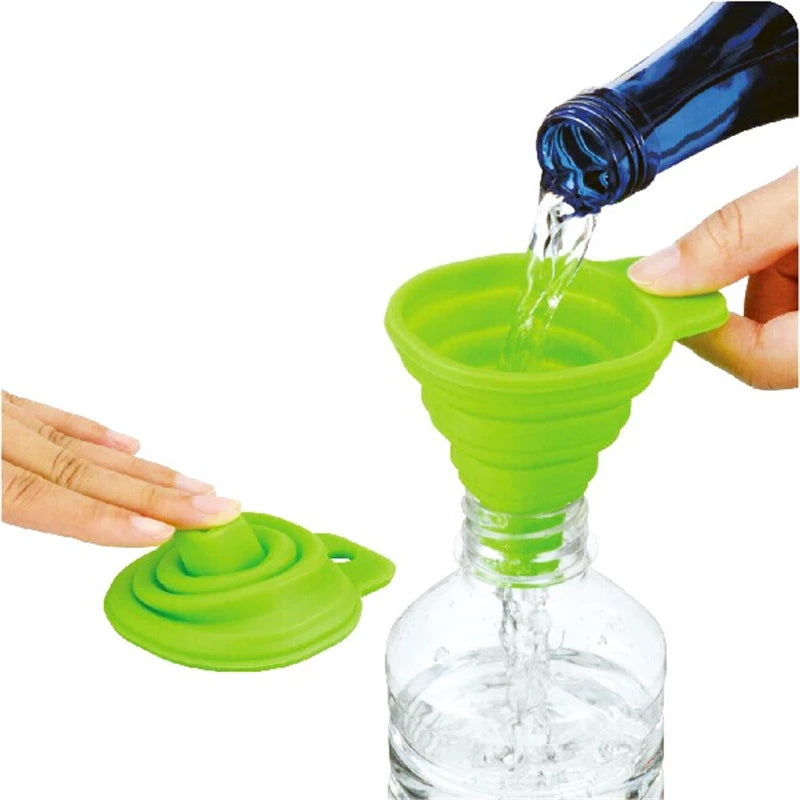 Mini Silicone Collapsible Funnel