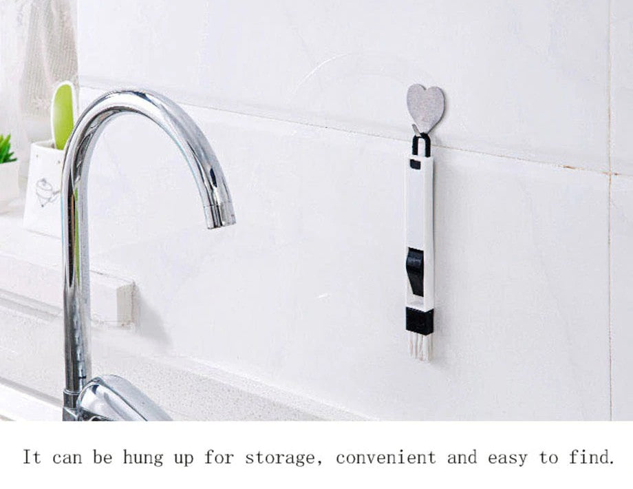 Multi Purpose 2 in 1 Cleaning Brush with Dustpan