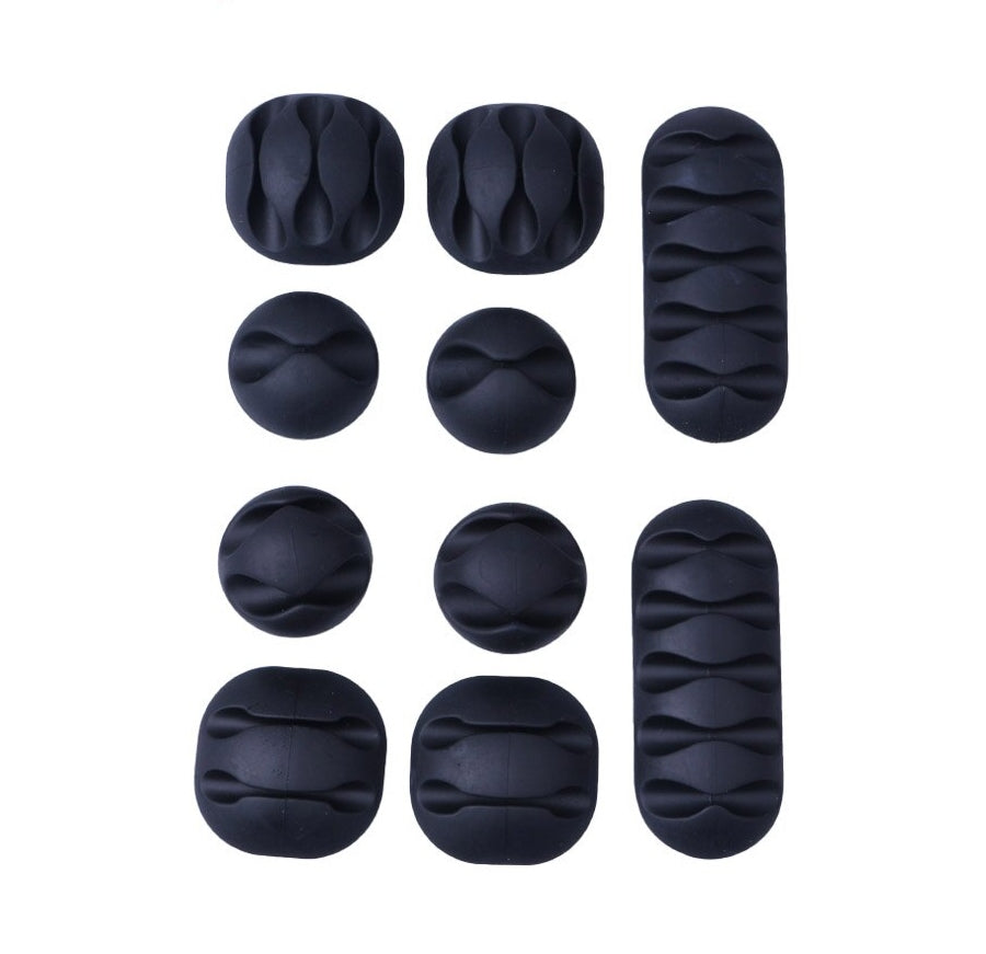 Multi Purpose Cable Organiser 10pk
