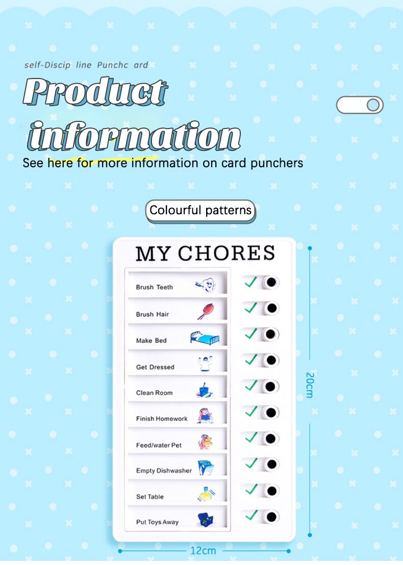 My Chores Checklist Board