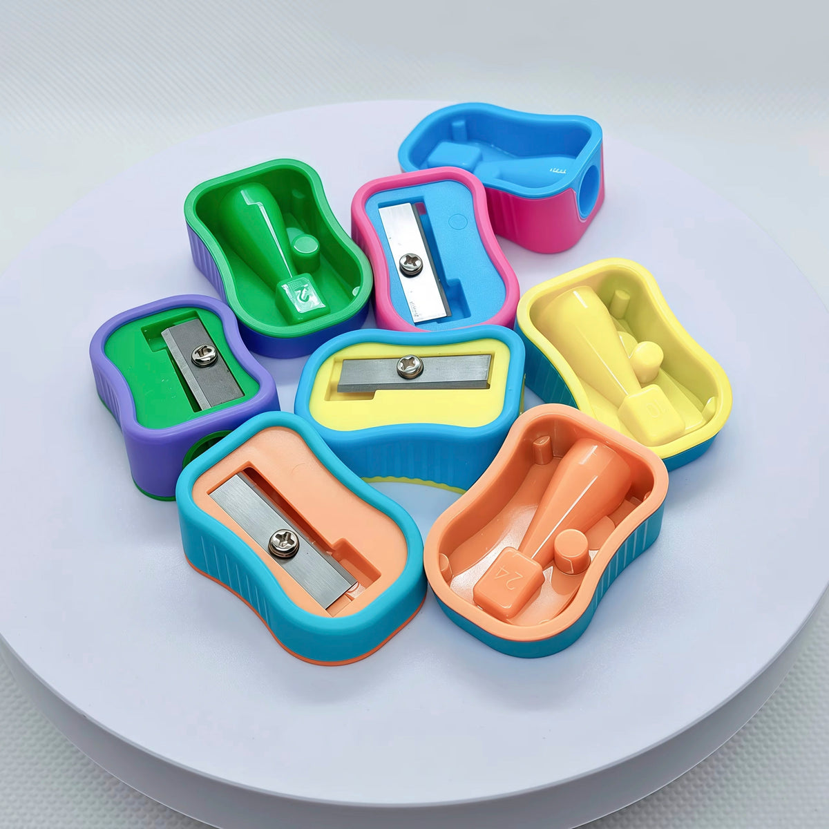 Pencil Case Filled with 12 Pencils & Sharpener
