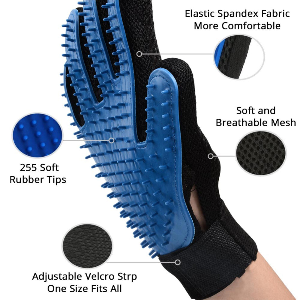 Pet Grooming Glove - Cats and Dogs