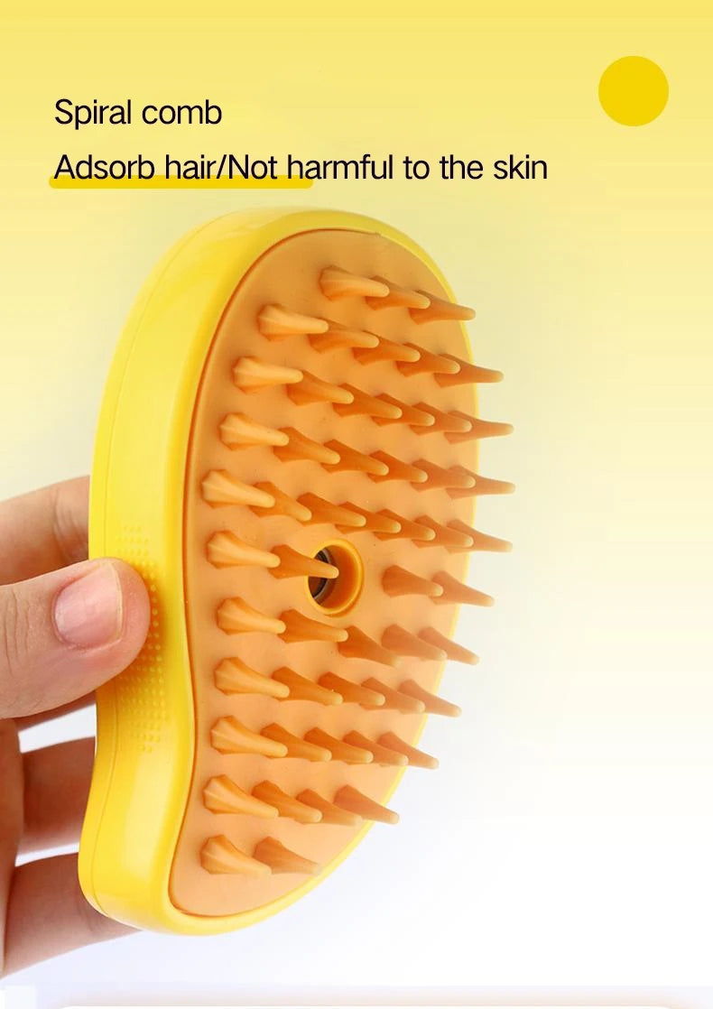 Pet Steamy Electric Brush