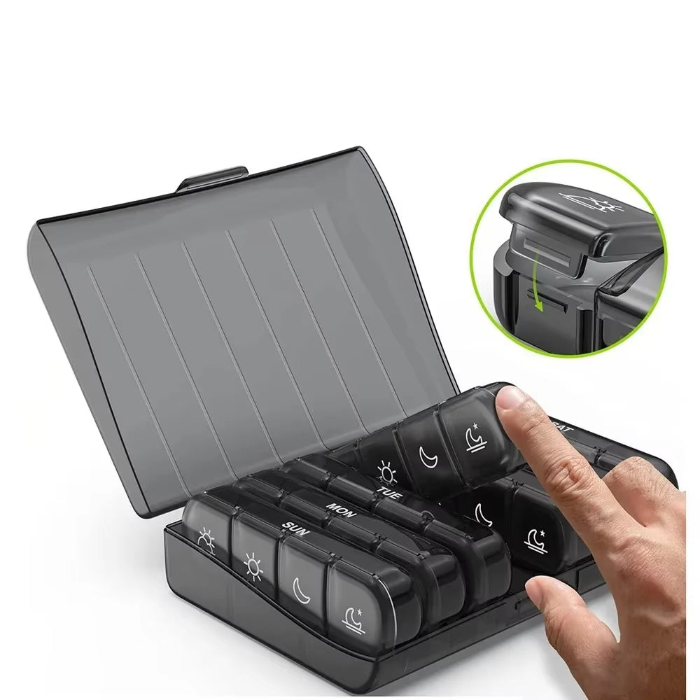 Pill Box daily medication organizer