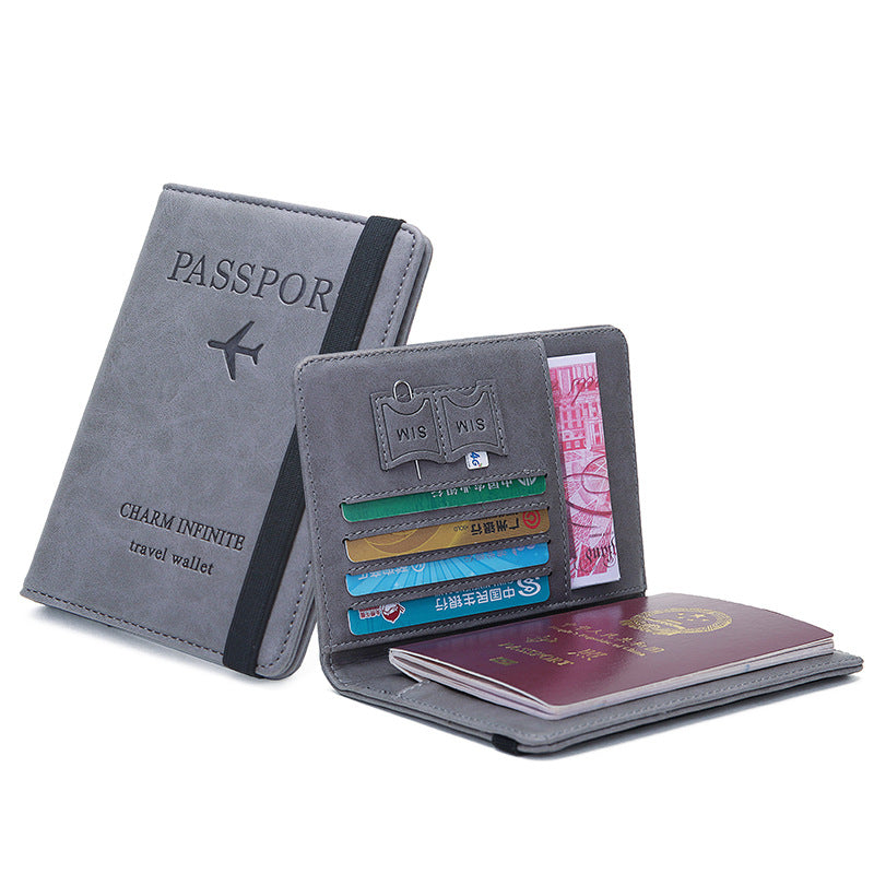 RFID Blocking Passport Documents Travel Folder