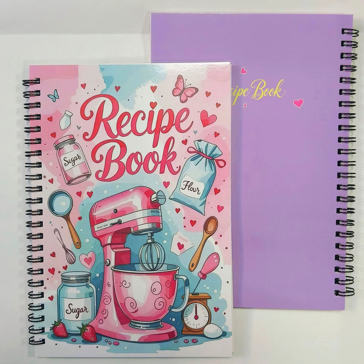 Recipe Book A5 with Blank Pages