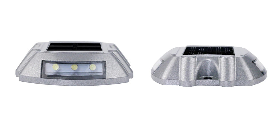 Reflective Cast Aluminium Solar Stud