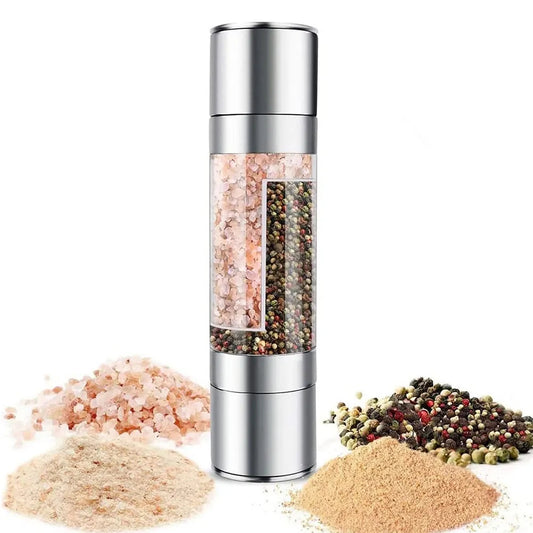 Stainless Steel Salt & Pepper 2 in 1 Mill Grinder