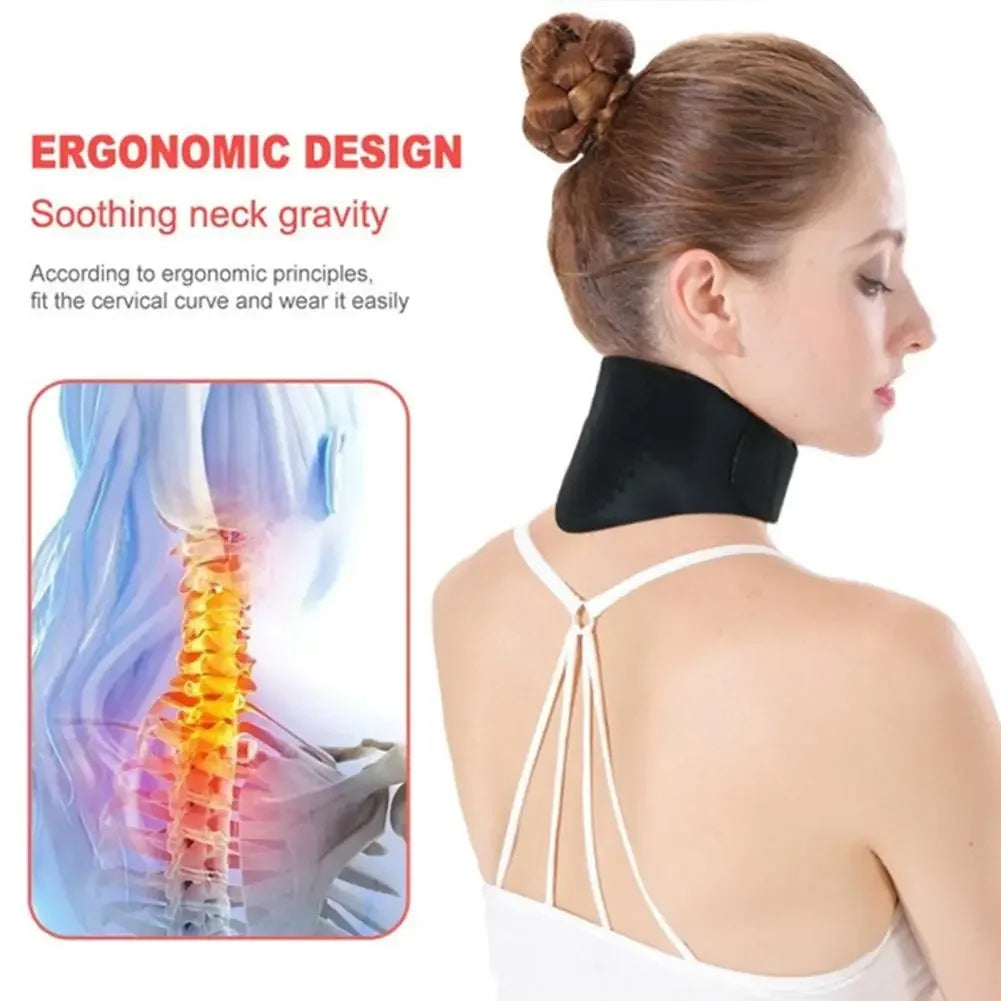 Self Heating Magnetic Therapy Neck Wrap