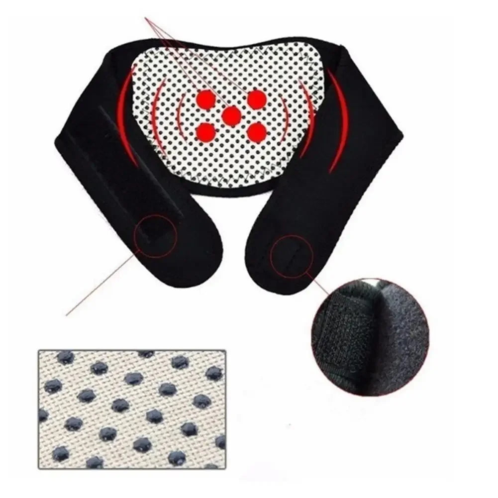 Self Heating Magnetic Therapy Neck Wrap