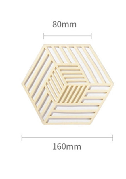 Silicone Heat Insulation Nordic Mat - 3pk