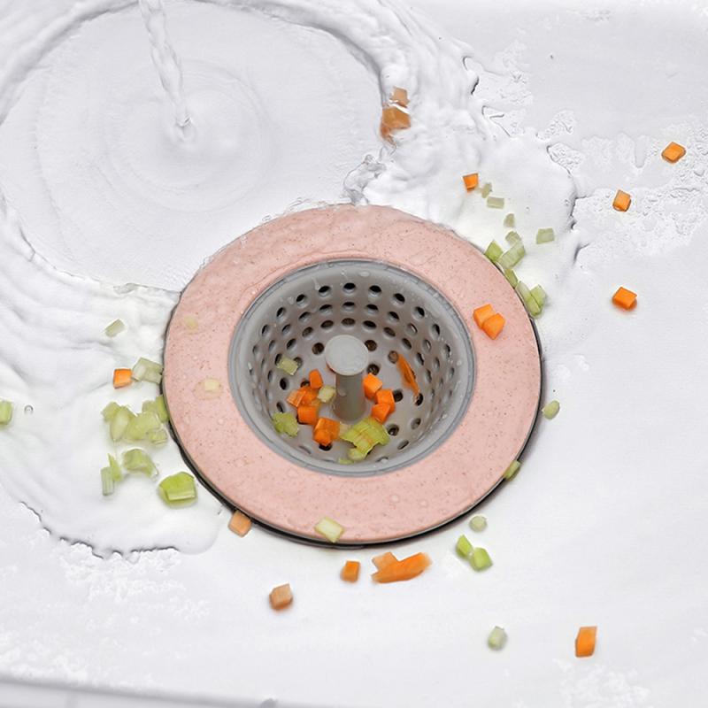 Sink Drain Stopper Filter Silicone