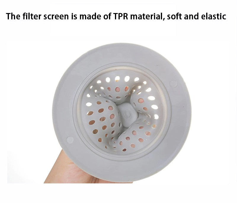 Sink Drain Stopper Filter Silicone