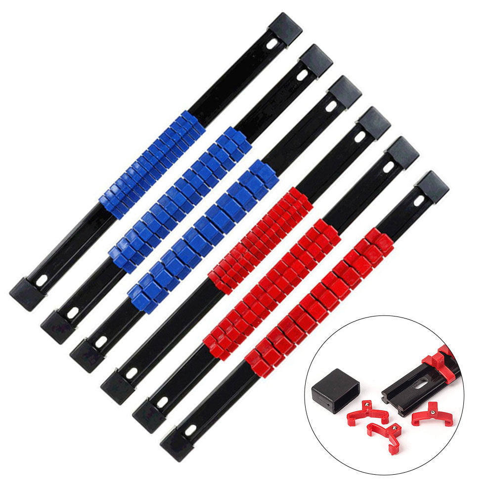 Socket Organiser Holder Clip Set - 6pce
