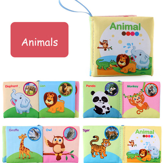 Baby Educational Soft Cloth Book