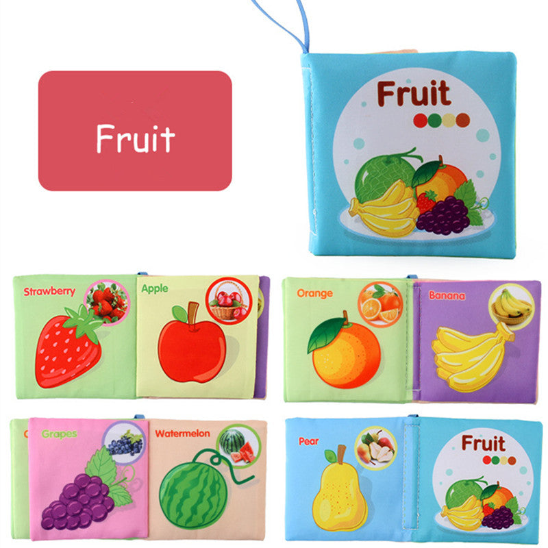 Baby Educational Soft Cloth Book