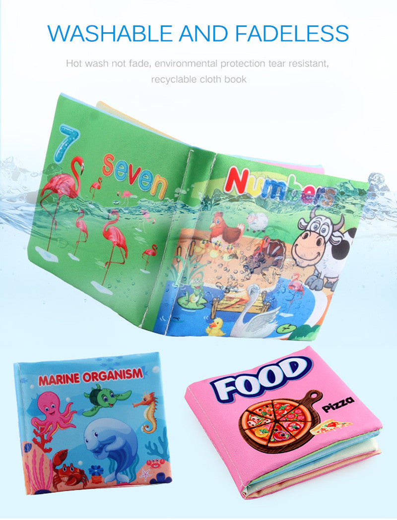Baby Educational Soft Cloth Book