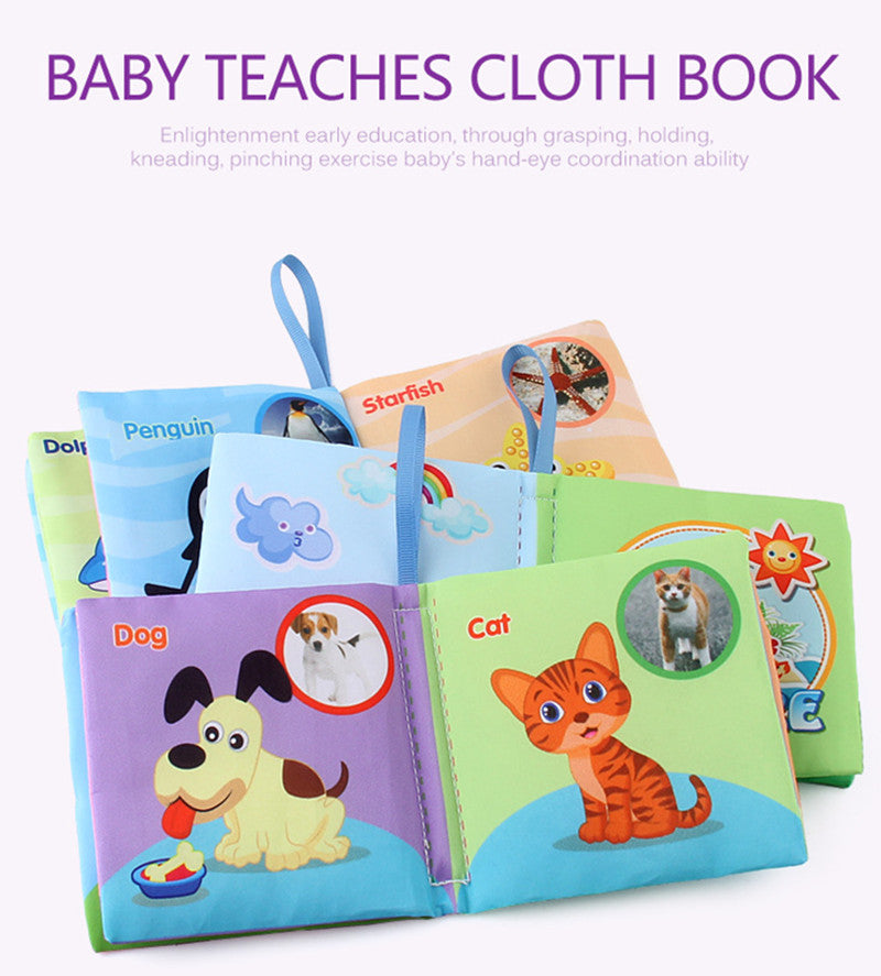 Baby Educational Soft Cloth Book