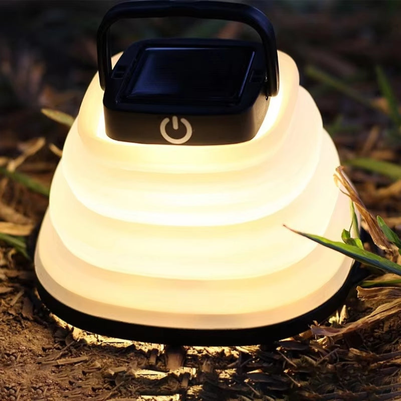 Solar Collapsible Camping Light