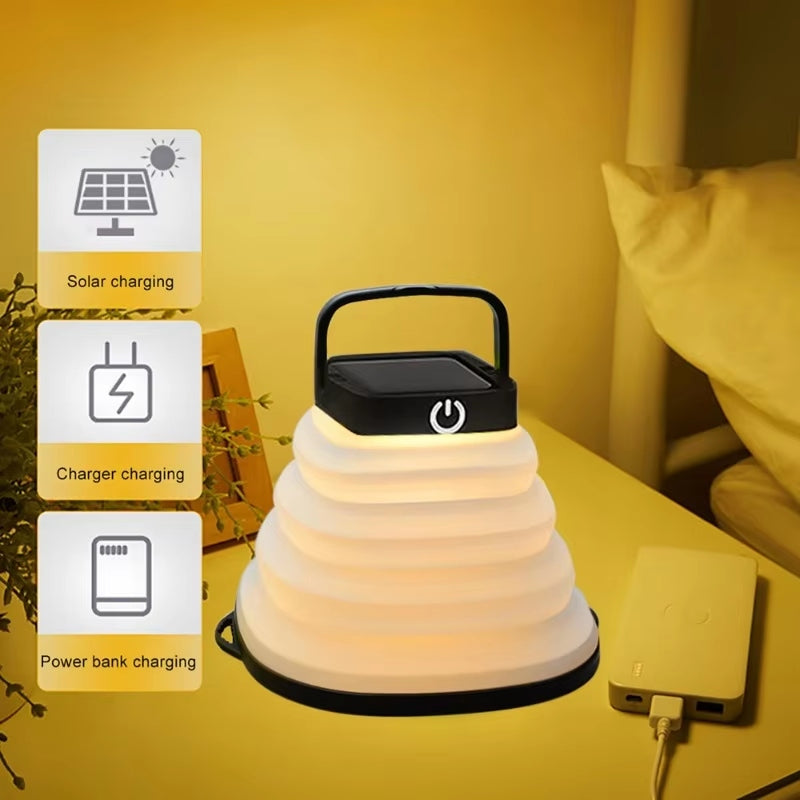 Solar Collapsible Camping Light