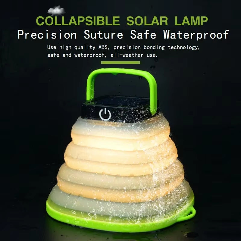 Solar Collapsible Camping Light