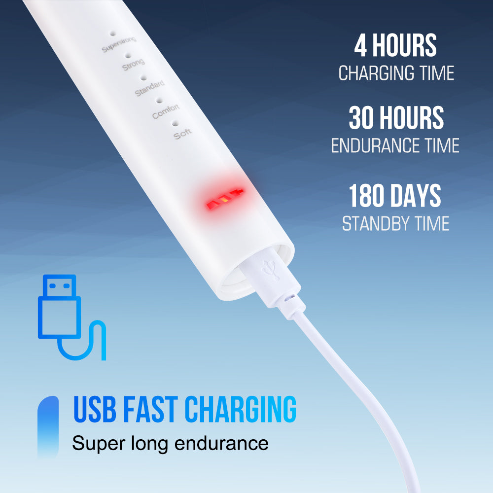 Sonic Electric Toothbrush - 7pce