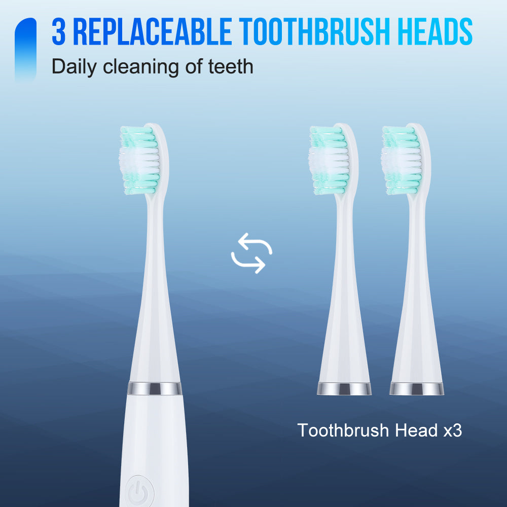 Sonic Electric Toothbrush - 7pce