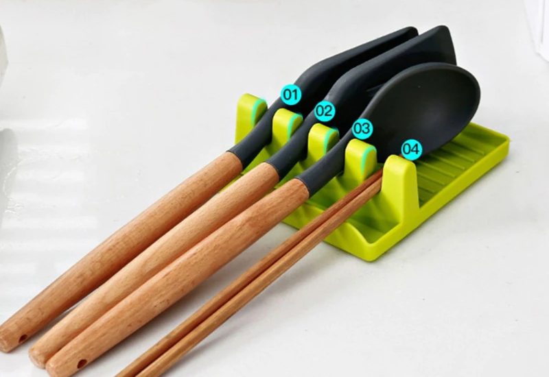 Spoon Rest & Pot Lid Holder