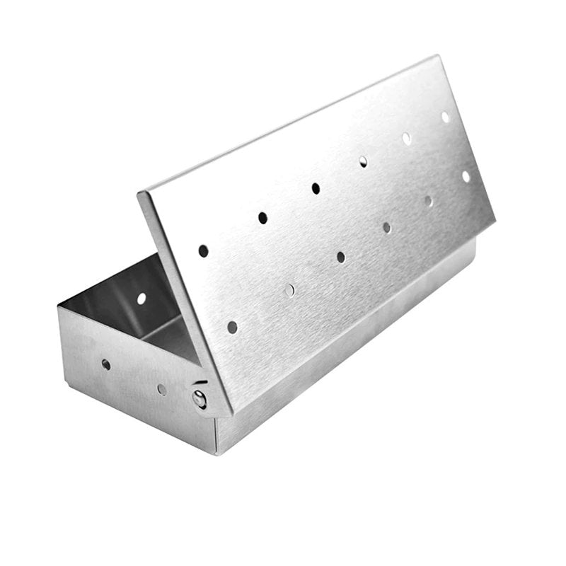 Stainless Steel BBQ Wood Chip Smoker Box