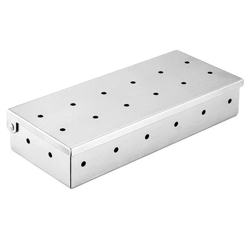 Stainless Steel BBQ Wood Chip Smoker Box