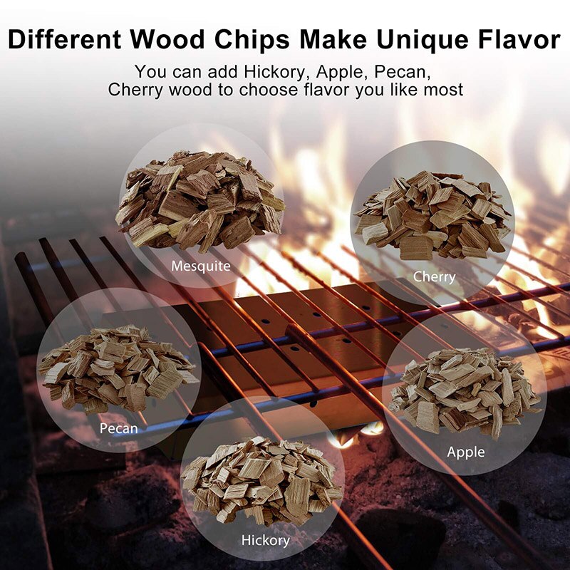 Stainless Steel BBQ Wood Chip Smoker Box